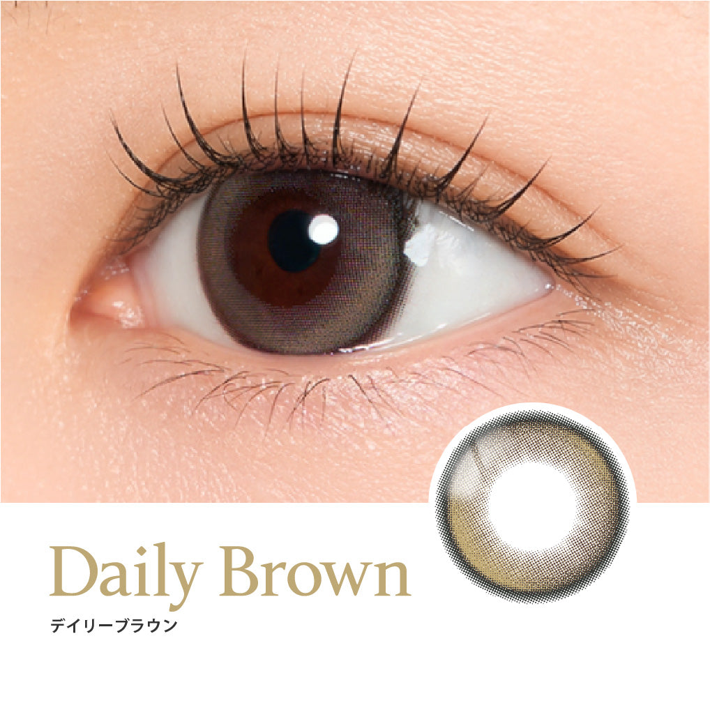 Glow Recipe デイリーブラウン［Mimic Lens］1DAY
