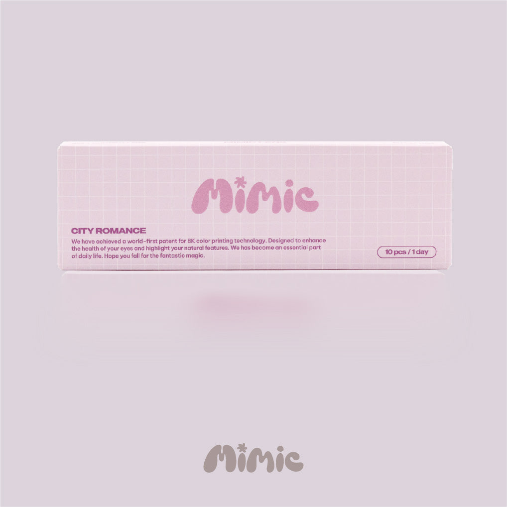 City Romance クリームブラウン［Mimic Lens］1DAY