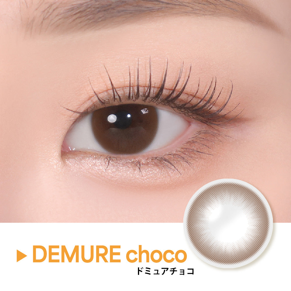 DEMURE チョコ［COLOR PICK］1MONTH
