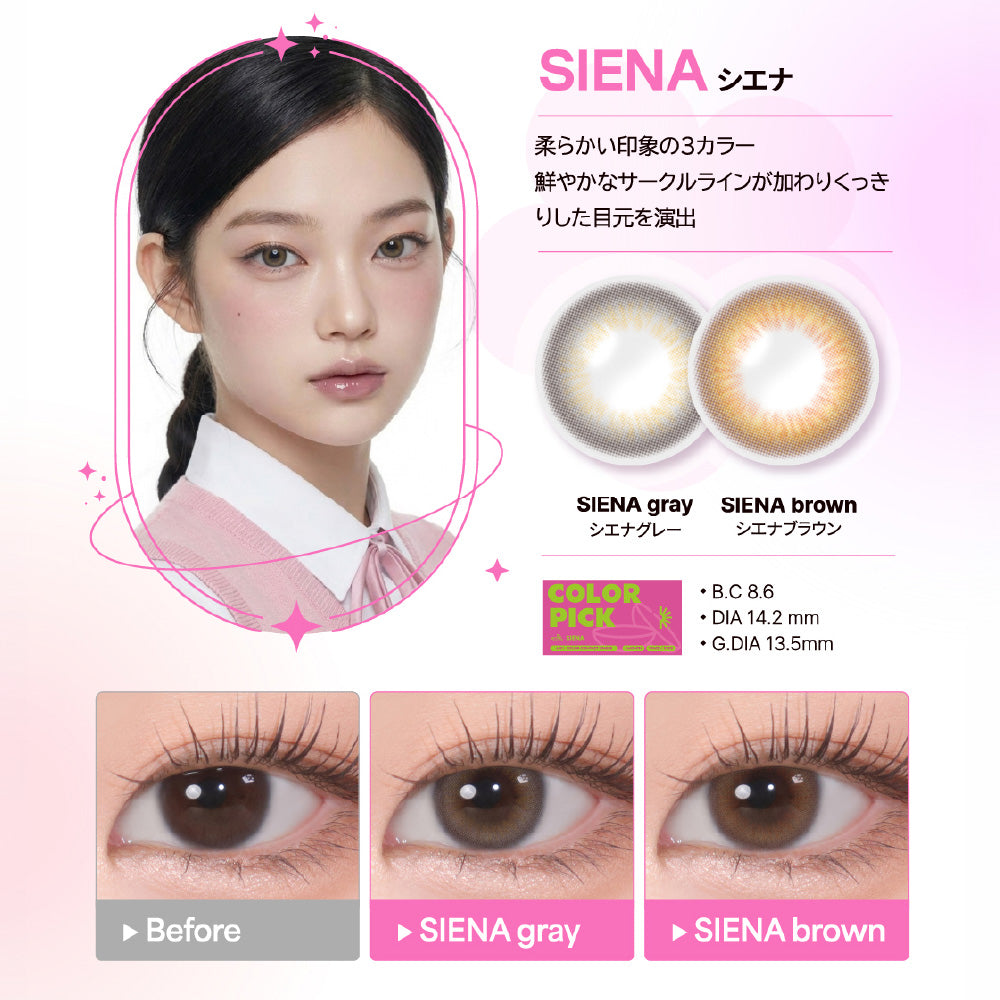 DEMURE チョコ［COLOR PICK］1MONTH