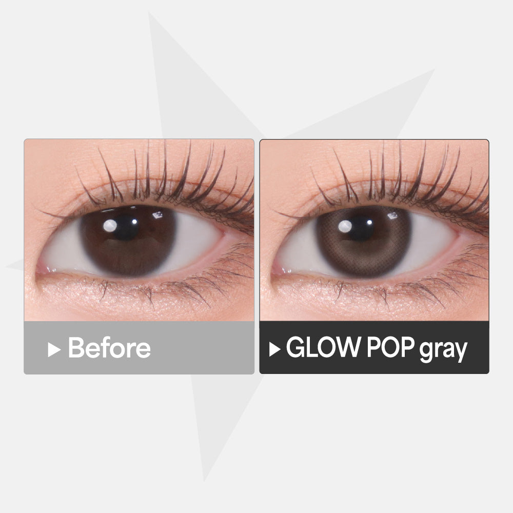 GLOWPOP グレー［COLOR PICK］1MONTH